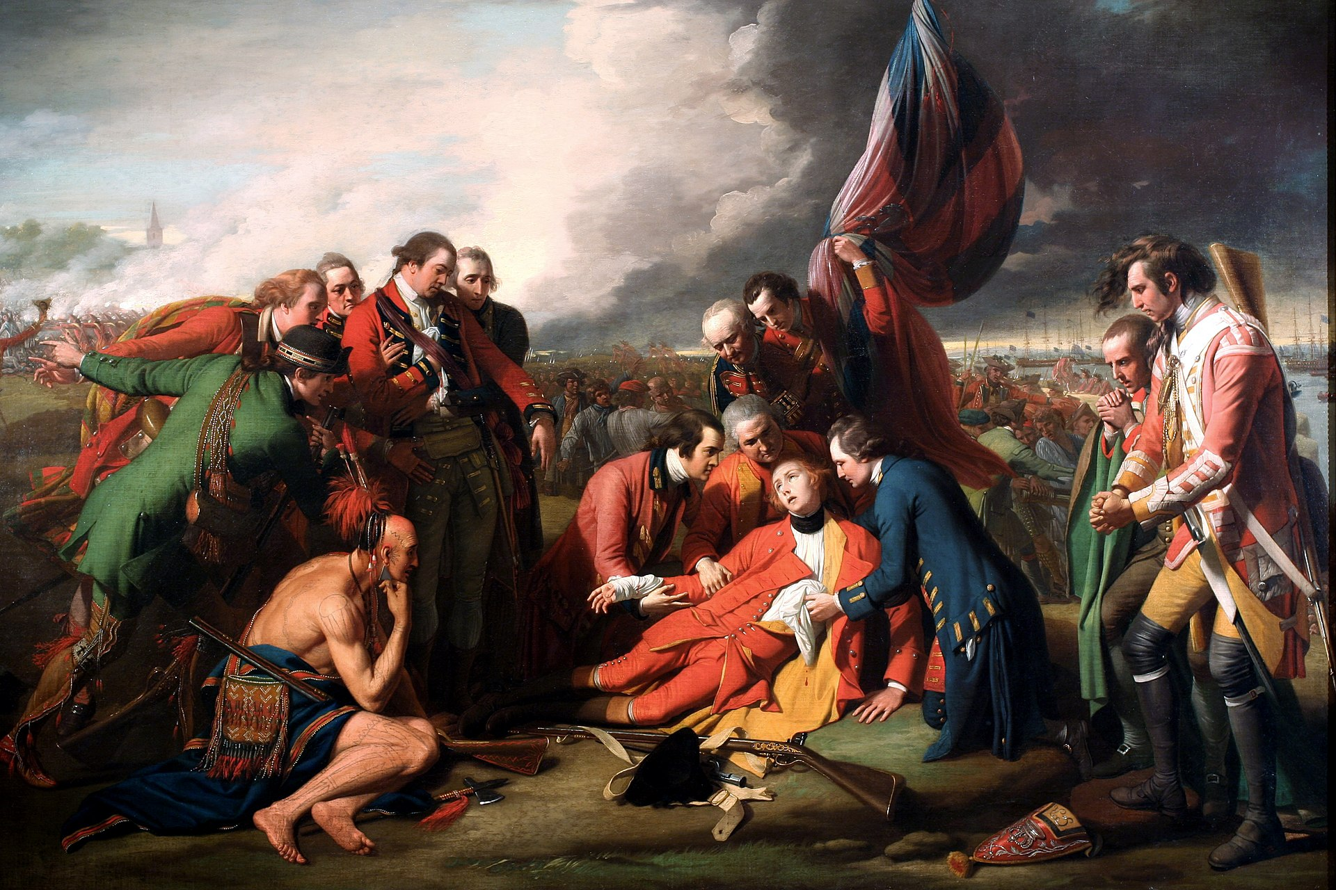 West's Death of General Wolfe, 1770